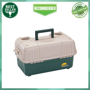frabill plano hip roof tackle box w/6 trays - green/sandstone w/6-Trays ensuring that your lures Plano Hip Roof Tackle Box