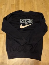 Nike Air Sweatshirt schwarz L – fällt aus wie M – Vintage Streetwear