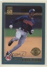 2001 Topps Home Team Advantage Kenny Lofton #448 00ah