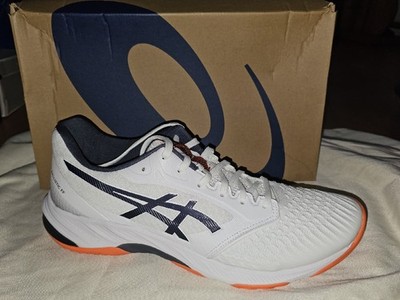 ASICS Netburner Ballistic FF 3 Herren EUR 47 Weiß Indigo Fog Volleyballschuhe