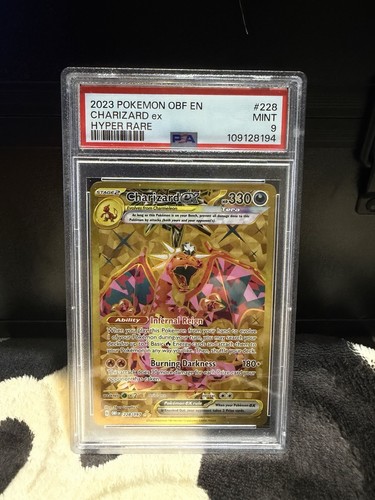 Charizard ex graded PSA 9 for sale on eBay