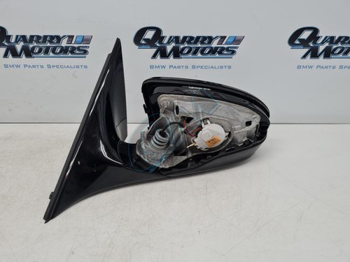 BMW Passenger N/S Wing Mirror 3 Pin Powerfold Chromatic Fits 5 Series F10 M5 - Picture 2 of 10