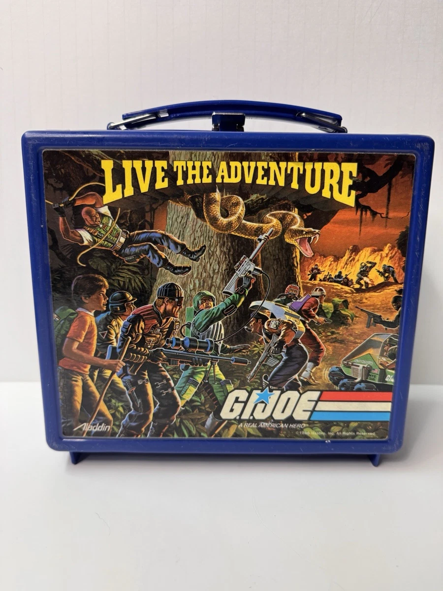 Gi Joe Lunch Box In Collectible Plastic Lunchboxes (1970-Now) for