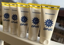 *** 5 Tuben DPolG Sonnenlotion / Sonnencreme;...