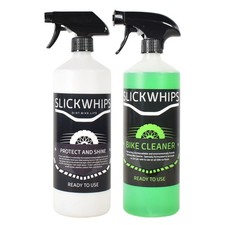 SLICKWHIPS MX BIKE WASH CLEANER & SHINE SET F&Uuml;R ALLE MOTOCROSS/ MOTORRAD/FAHRR&Auml;DER