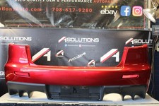 2008-2015 Mitsubishi Evolution X Evo 10 Rear Bumper Cover Assembly Note