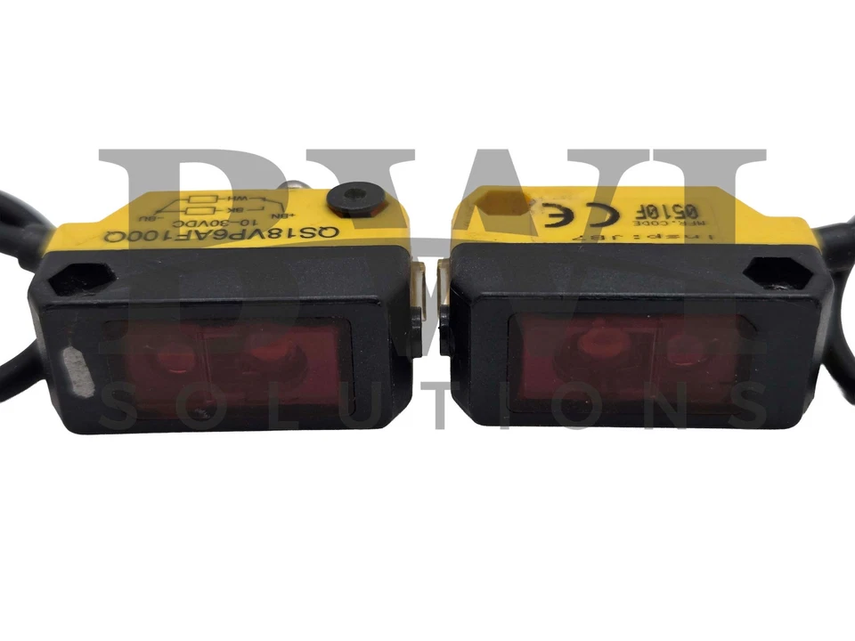 Banner QS18VP6AF100Q Sensor Fotoeléctrico 10-30VDC Conector 4Pin 65503 Lote de 4 Foto 4 de 4