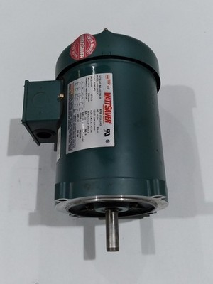 Leeson C4T17FC12C AC Motor 0.5HP 1725RPM S56C FR 3PH 208-230/460V 