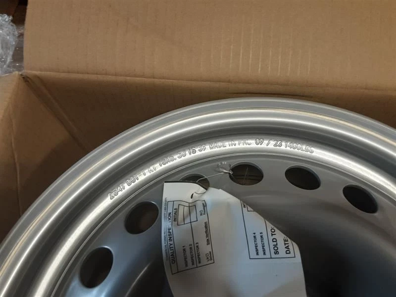 Wheel 16x6-1/2 Steel Painted Fits 15-22 PROMASTER CITY 291141 - Image 2 of 2