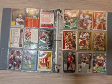 NFL WASHINGTON REDSKINS CARD LOT of 100+ Excellent With Binder HOF and Rookie