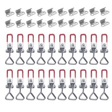 20 Pack Adjustable Toggle  Clamp 4001, 330 Lbs Holding Capacity, Heavy Duty2227