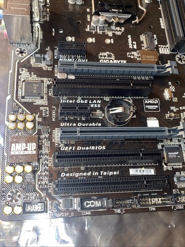 For Parts Repairs GIGABYTE GA-Z270-HD3 LGA 1151 & Z170-D3H ATX VGA Motherboards - Picture 5 of 11