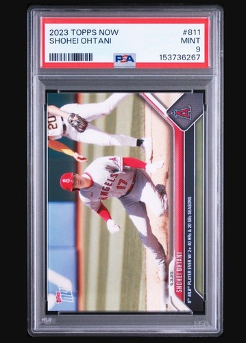 2023 Topps Now Shohei Ohtani #811 PSA 9