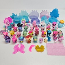 Hatchimals Lot of Figures Accessories Glitter Flocked Unicorns