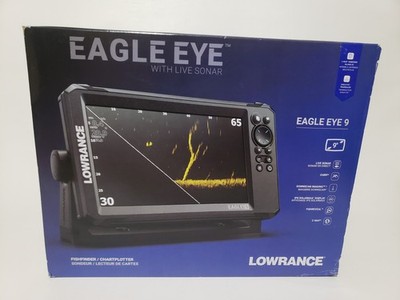 Lowrance Eagle Eye 9 Live Eagle Eye Transducer With C-Map Discover US New 