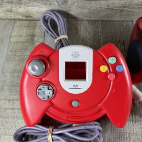 Lot Of 5 Sega Dreamcast Controllers With VMU Memory Card. Untested 2 Authentic