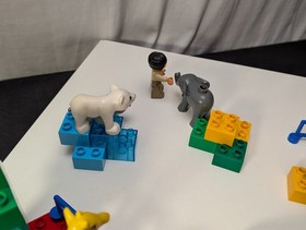 LEGO DUPLO My First Zoo 6136 (2011), Near Complete (No Pitchfork, Box or Manual)