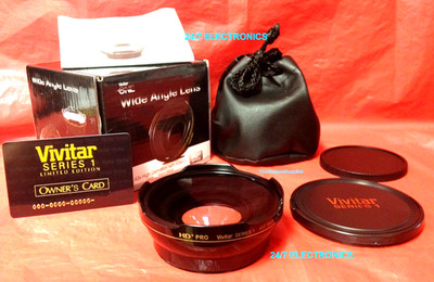 HD3 0.43x WIDE ANGLE LENS W/MACRO 58mm-  28-80 TAMRON NIKON MINOLTA PENTAX CANON