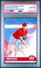 2018 Panini Diamond Kings Shohei Ohtani RC #73 Pitching/No Pinstripe PSA 10