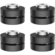 Lautsprecher Füße, Aluminium, Edelstahl, HiFi, Shock Absorber, 4 Stück
