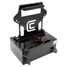 Clam 18573 Ice Electronics Shuttle Portable Sonar Battery Mount Ice Fishing Gear