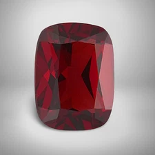 Garnet Cushion Cut Gemstone 1.16 Cts - 7x5 mm Flawless Precious Jewelry Gem