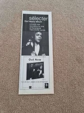 TNEWL36 ADVERT 11X4 THE SELECTOR : 'THE HAPPY ALBUM'