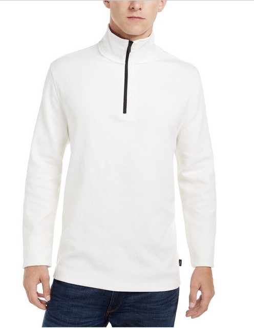 DKNY Mens Sweater White Ivory Size 2xl 