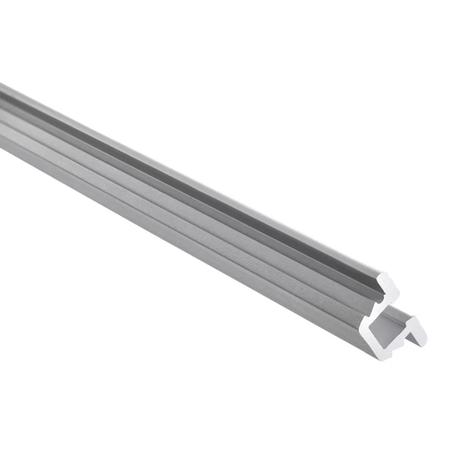 Schiebetür Set Möbel Schiebetür 20 kg Aluminium Schiene Möbeltür Rolle 2000 mm - Bild 3 von 4