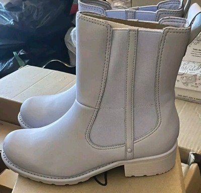 Clarks Orinoco Rain Damen Himmelblau Herren/Textil Stiefel Größe 5 D EU 38.