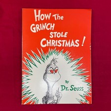 Dr. Seuss How The Grinch Stole Christmas 8" X 11" Paperback - 1988 Edition