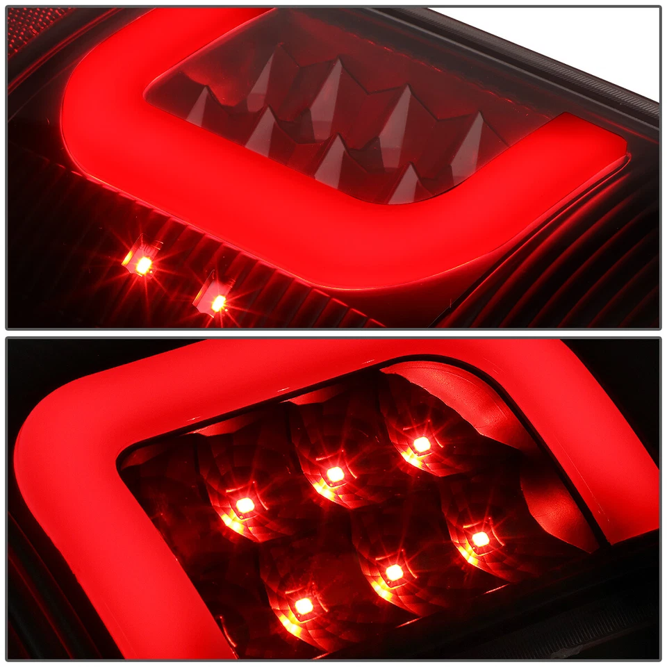 [LED C-STREAK 3D] PARA FORD F350/F450 2009-2016 LUZ TRASERA DE ESTACIONAMIENTO NEGRA AHUMADA Foto 3 de 4