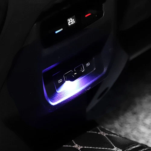 1x USB LED Car Neon Atmosphere Ambient Light Bulb Mini Lamp Interior Accessories - Bild 11 von 15