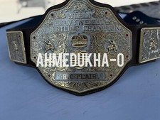 BIG GOLD World Heavyweight Championship Replica Tittle Belt Adult 4MM die-casted