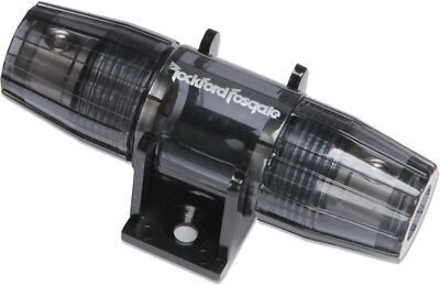 #ad #ad Rockford Fosgate RFFAGU Inline AGU Fuse Holder w Plastic Mounting Bracket $13.99