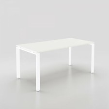 SCRIVANIA CASA UFFICIO SMART WORKING GAMING ELEGANTE MODERNA PORTA PC 180x80cm