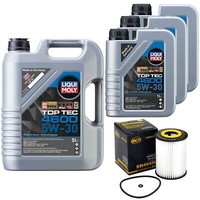 MotoröL Set Top Tec 4600 5W-30 8 Liter + ÖLfilter FüR Mercedes E-Klasse CLS GLE