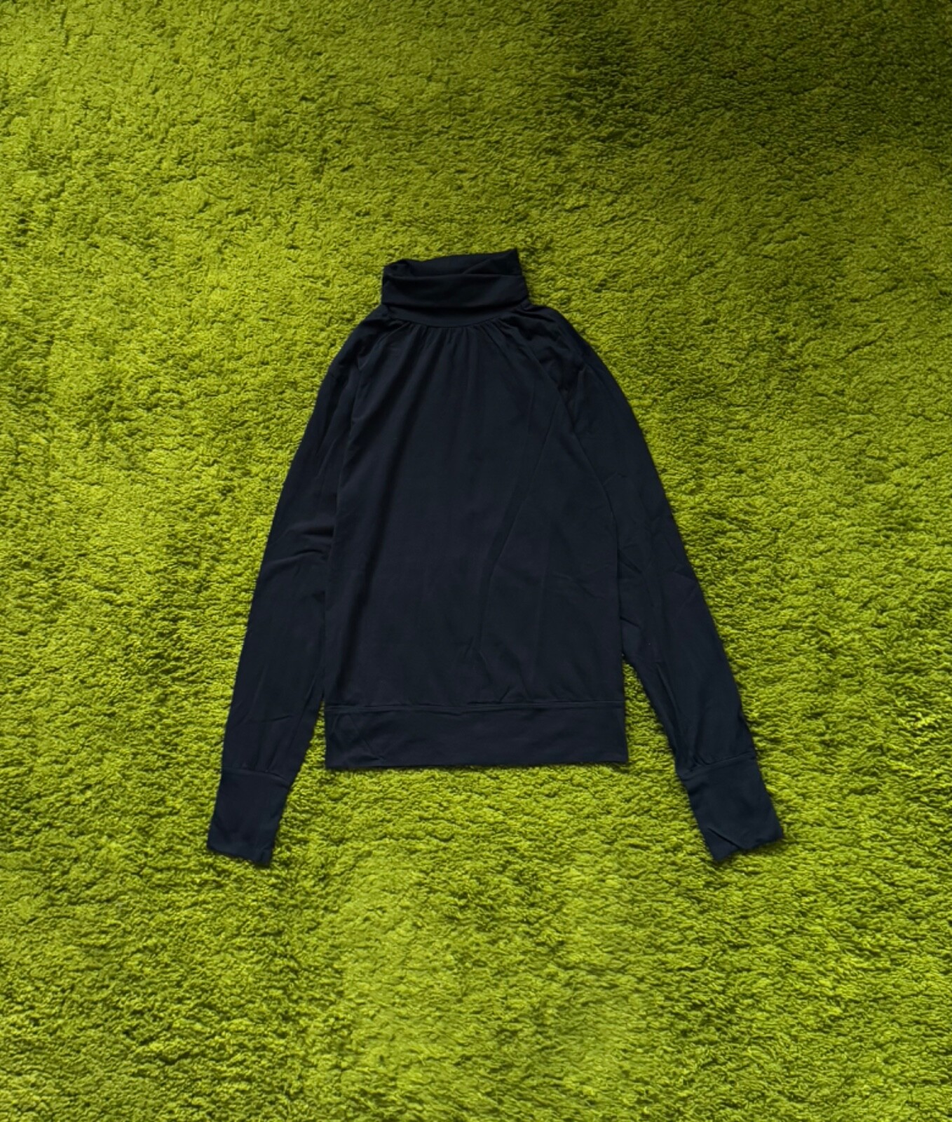 A I 2008 Yves Saint Laurent YSL archivio vintage donna manica lunga nero taglia 36