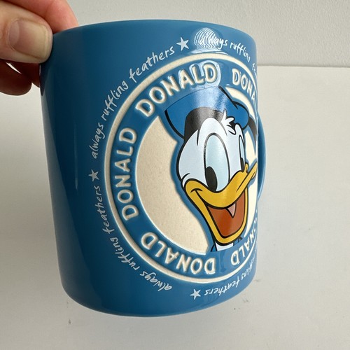 Disney Mug Donald Duck Always Ruffling Feathers Blue Ceramic Large Capacity - Bild 5 von 6
