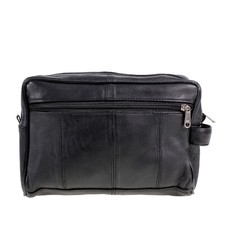 Toiletry Wash Bag Travel Toiletries Washbag Black UK