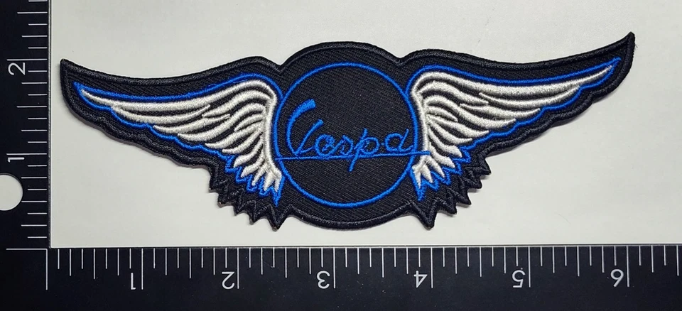 Wing Vespa Scootersiron On Sew On High Quality Patch - Image 3 of 4