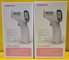 Lot Of 2 - Jumper Non-Contact Infrared Thermometer, Instant JPD-FR202 NEW Sealed