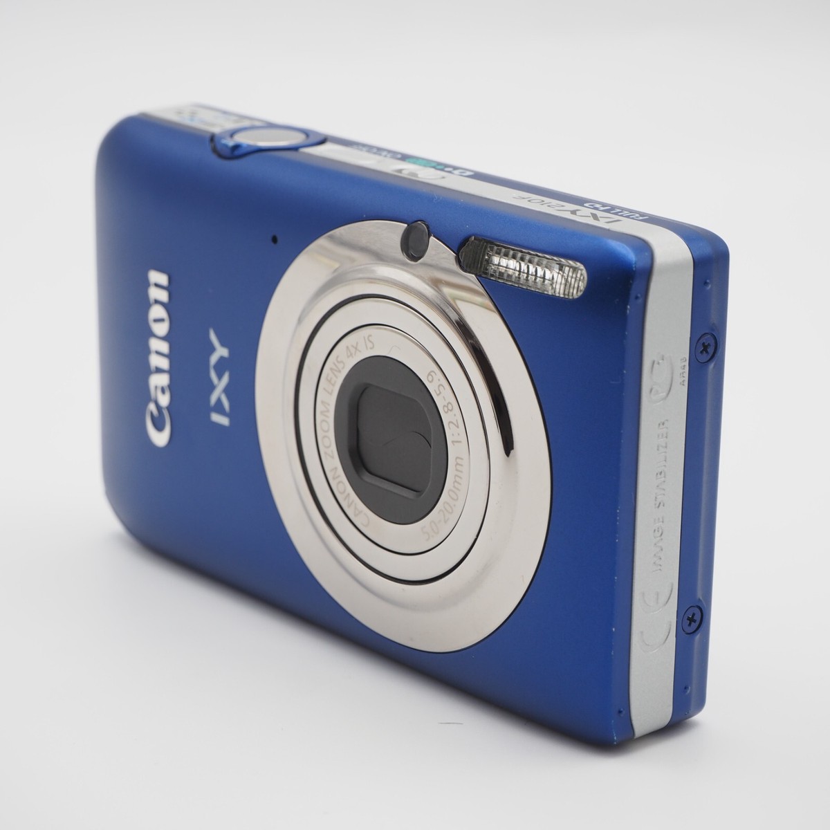 Canon IXY 210F Compact Digital Camera with Box Blue for sale 