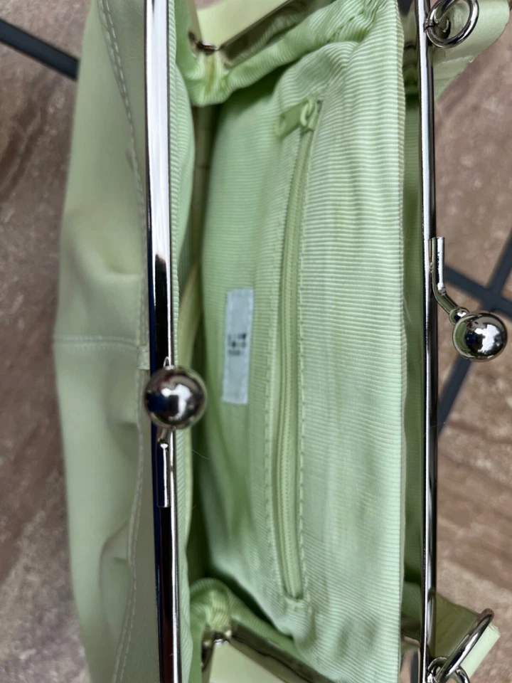 Apt. Cartera clutch para mujer 9 verde menta Foto 4 de 4