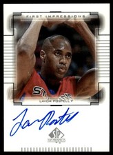 2000-01 SP Top Prospects First Impressions Lavor Postell Auto St. John's Red