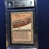 MTG Antiquities Strip Mine (Small Tower) BGS 9 Quad++ (two 9.5 sub grades) 1994