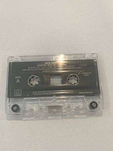 Rick James Bustin’ Out Of L Seven Cassette 1994 Motown Reissue Funk Soul - Picture 4 of 7