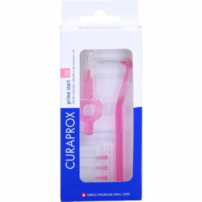 CURAPROX Interdental Set CPS 08 mm pink 5+2 St 1 P PZN16356816
