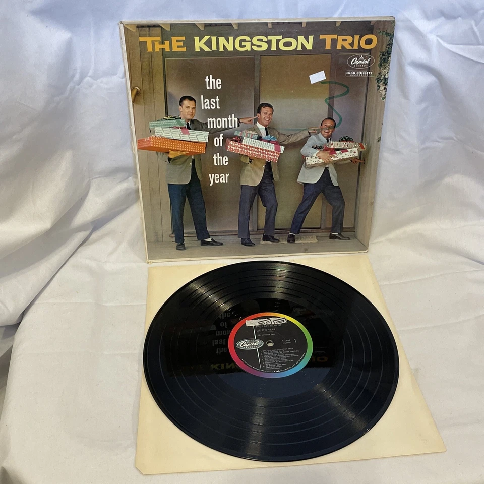 The Kingston Trio The Last Month Of The Year (Vinyl, 1960) Capitol T 1446 Good - Image 2 of 4