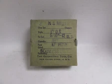 Geometric 9/16" - 12, 1" DS Standard Chaser Set for Steel